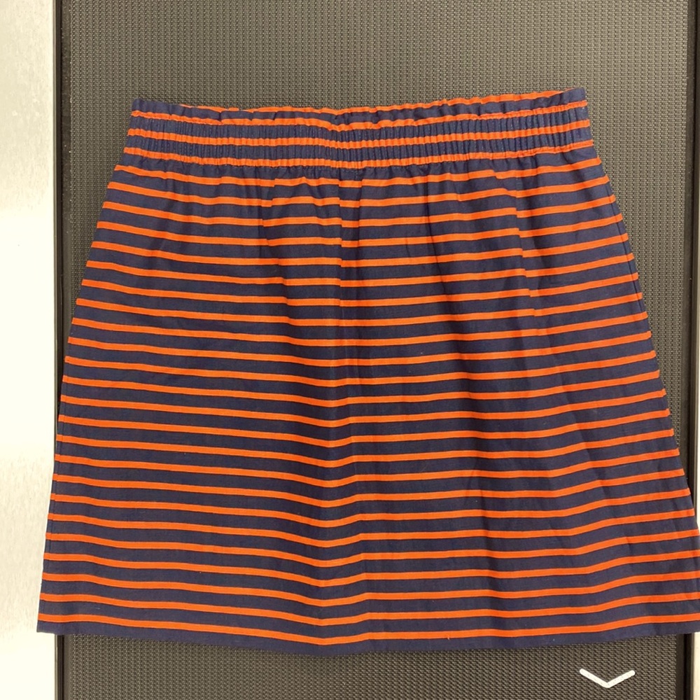 NWT J. Crew stripy Skirt size 14